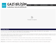 Tablet Screenshot of gazibilisim.com.tr